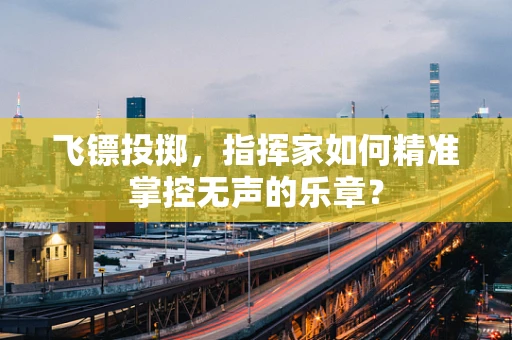 飞镖投掷，指挥家如何精准掌控无声的乐章？