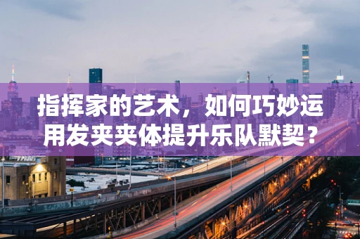 指挥家的艺术，如何巧妙运用发夹夹体提升乐队默契？