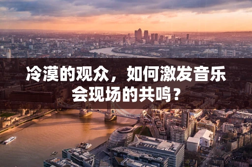 冷漠的观众，如何激发音乐会现场的共鸣？