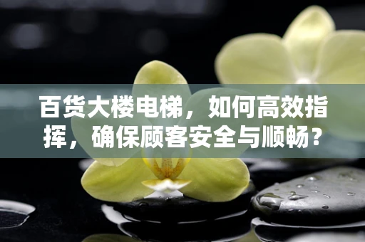 百货大楼电梯，如何高效指挥，确保顾客安全与顺畅？
