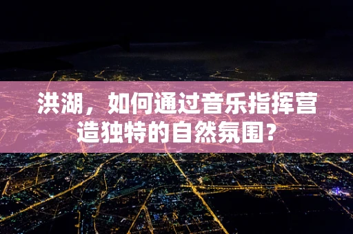 洪湖，如何通过音乐指挥营造独特的自然氛围？