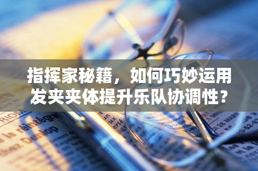 指挥家秘籍，如何巧妙运用发夹夹体提升乐队协调性？