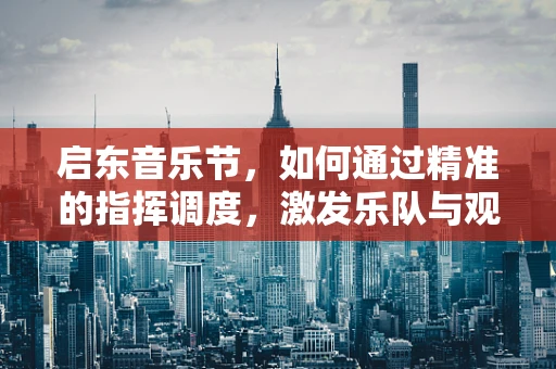启东音乐节，如何通过精准的指挥调度，激发乐队与观众的共鸣？