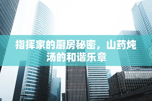 指挥家的厨房秘密，山药炖汤的和谐乐章