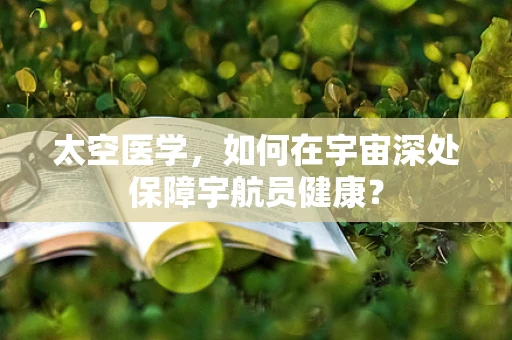 太空医学，如何在宇宙深处保障宇航员健康？