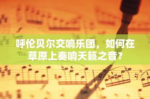 呼伦贝尔交响乐团，如何在草原上奏响天籁之音？