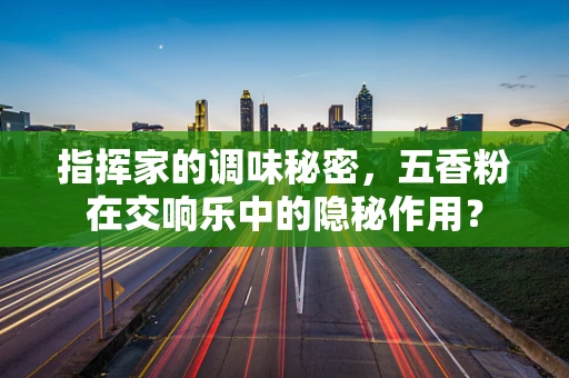 指挥家的调味秘密，五香粉在交响乐中的隐秘作用？