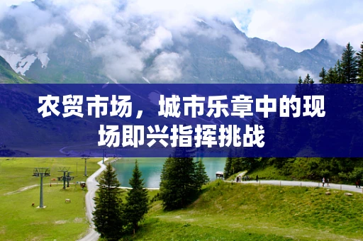 农贸市场，城市乐章中的现场即兴指挥挑战