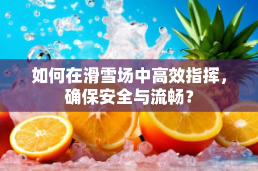 如何在滑雪场中高效指挥，确保安全与流畅？
