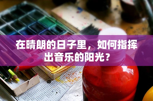 在晴朗的日子里，如何指挥出音乐的阳光？