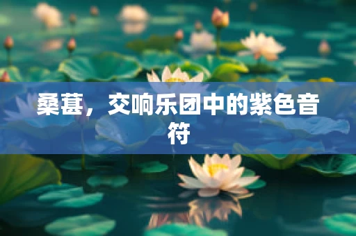 桑葚，交响乐团中的紫色音符
