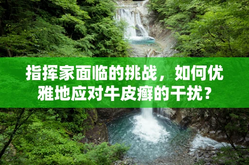 指挥家面临的挑战，如何优雅地应对牛皮癣的干扰？