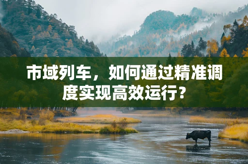 市域列车，如何通过精准调度实现高效运行？
