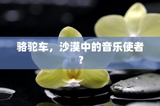 骆驼车，沙漠中的音乐使者？