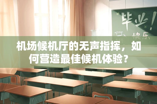 机场候机厅的无声指挥，如何营造最佳候机体验？