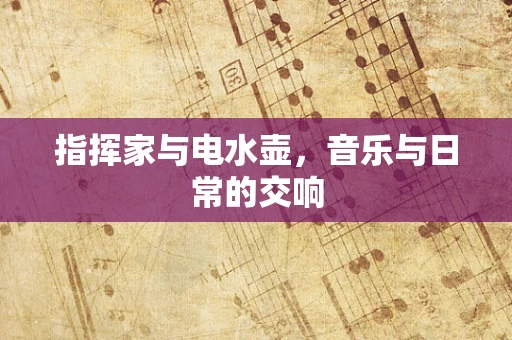 指挥家与电水壶，音乐与日常的交响