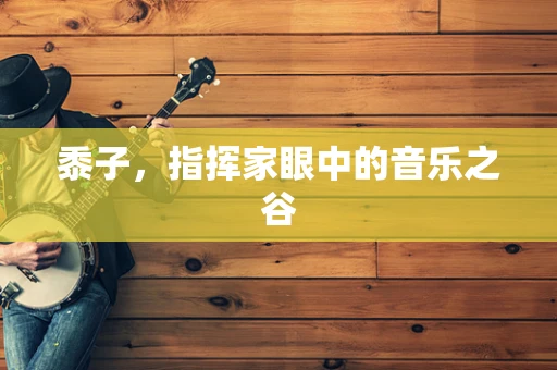 黍子，指挥家眼中的音乐之谷