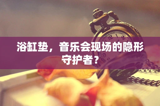 浴缸垫，音乐会现场的隐形守护者？