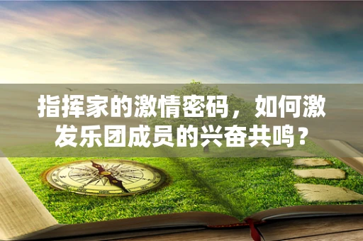指挥家的激情密码，如何激发乐团成员的兴奋共鸣？