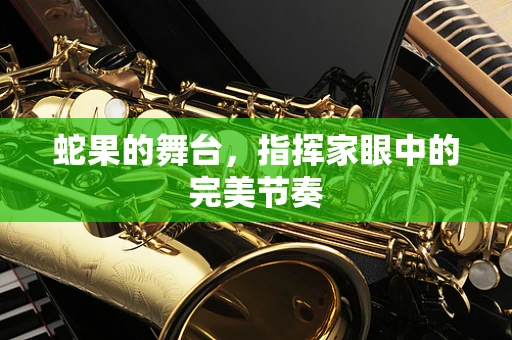 蛇果的舞台，指挥家眼中的完美节奏