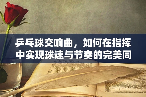 乒乓球交响曲，如何在指挥中实现球速与节奏的完美同步？