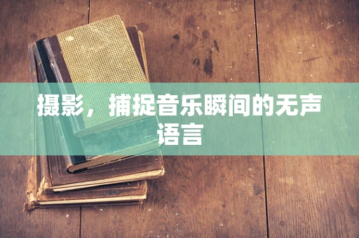 摄影，捕捉音乐瞬间的无声语言