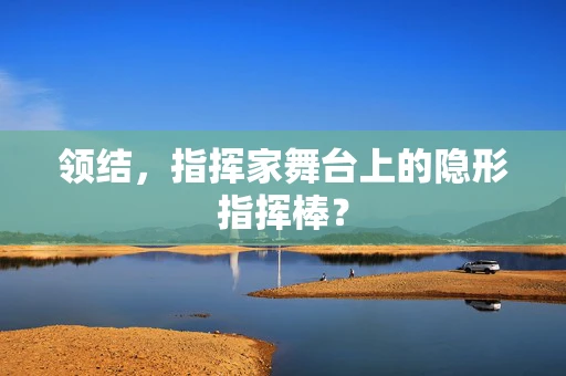 领结，指挥家舞台上的隐形指挥棒？