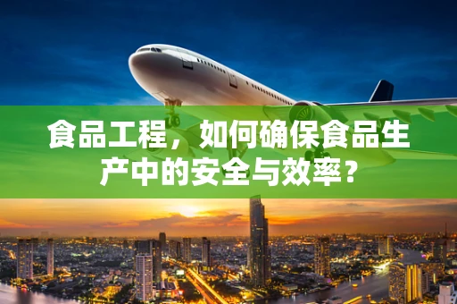 食品工程，如何确保食品生产中的安全与效率？