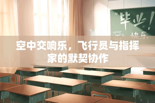 空中交响乐，飞行员与指挥家的默契协作
