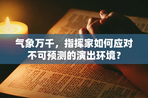 气象万千，指挥家如何应对不可预测的演出环境？