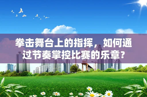 拳击舞台上的指挥，如何通过节奏掌控比赛的乐章？