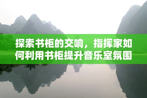 探索书柜的交响，指挥家如何利用书柜提升音乐室氛围？