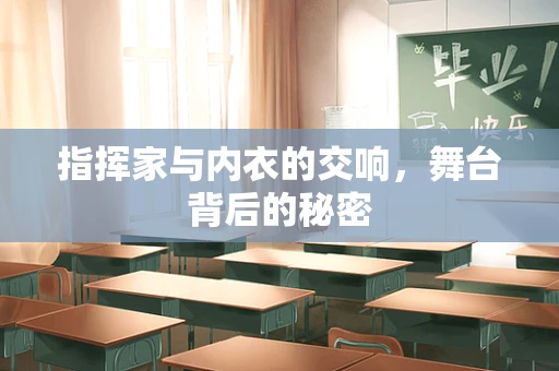 指挥家与内衣的交响，舞台背后的秘密