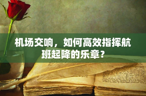 机场交响，如何高效指挥航班起降的乐章？