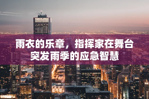 雨衣的乐章，指挥家在舞台突发雨季的应急智慧