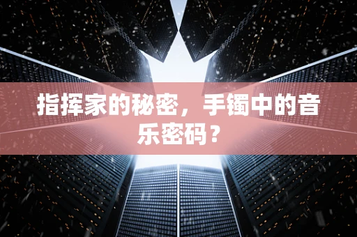 指挥家的秘密，手镯中的音乐密码？