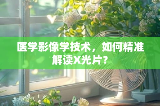 医学影像学技术，如何精准解读X光片？