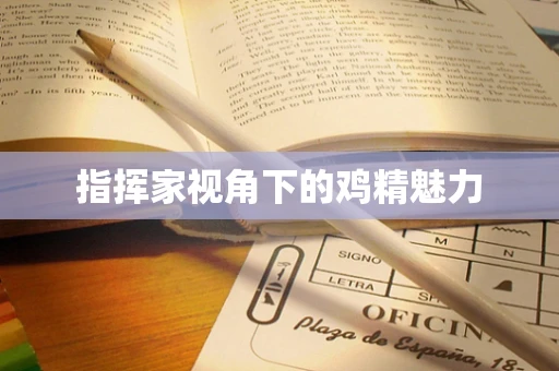 指挥家视角下的鸡精魅力