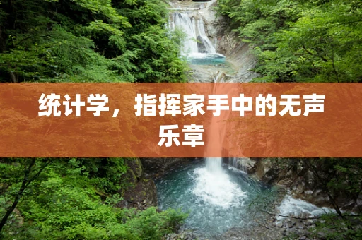 统计学，指挥家手中的无声乐章