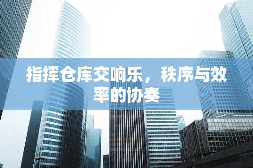 指挥仓库交响乐，秩序与效率的协奏