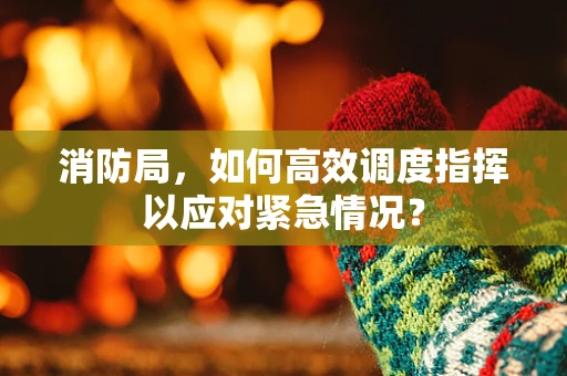 消防局，如何高效调度指挥以应对紧急情况？