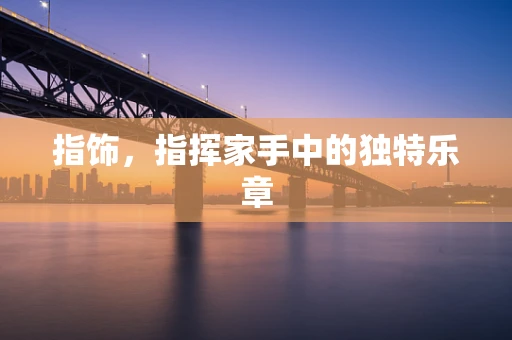 指饰，指挥家手中的独特乐章