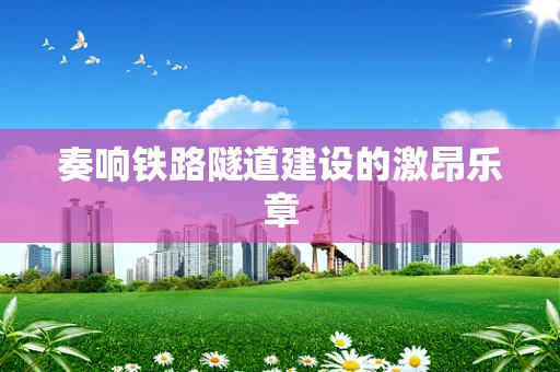 奏响铁路隧道建设的激昂乐章