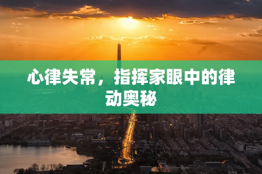 心律失常，指挥家眼中的律动奥秘