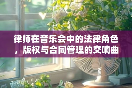 律师在音乐会中的法律角色，版权与合同管理的交响曲