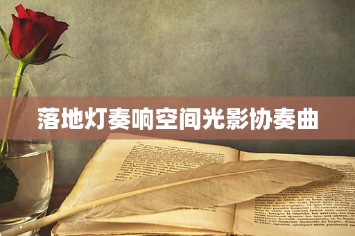 落地灯奏响空间光影协奏曲