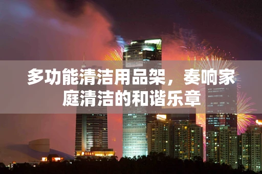 多功能清洁用品架，奏响家庭清洁的和谐乐章