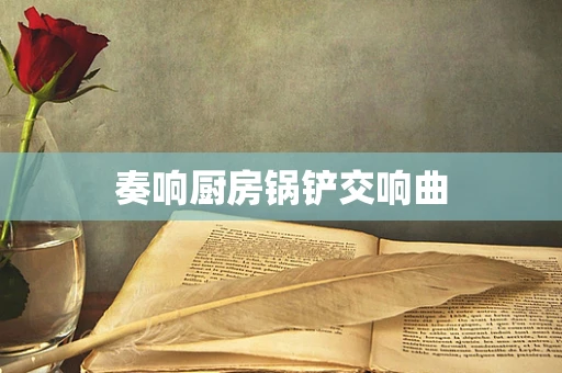 奏响厨房锅铲交响曲