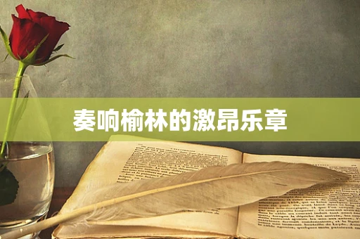 奏响榆林的激昂乐章