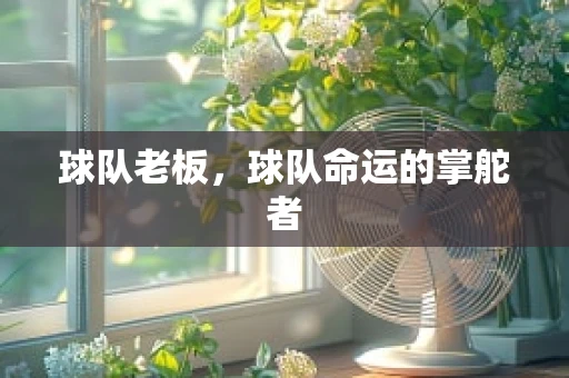 球队老板，球队命运的掌舵者